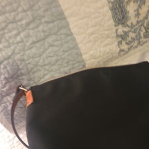 Dooney & Bourke Black and Brown Shoulder Bag